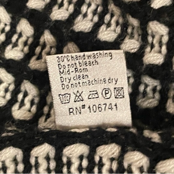 TEMPO PARIS FAUX FUR OPEN FRONT CARDIGAN SIZE S/M - Picture 5 of 8